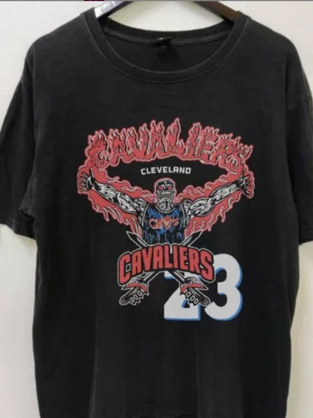 Vintage 90s LeBron James Cleveland Cavaliers Basketball Shirt tee